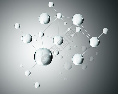实验水创意水分子背景设计图片