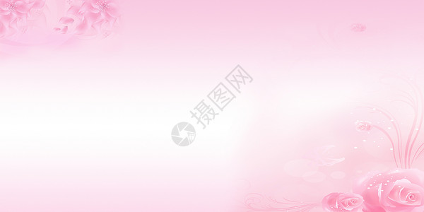 粉白温馨背景设计图片