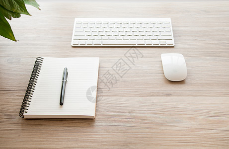 空白的办公室商务桌面背景简洁留白背景