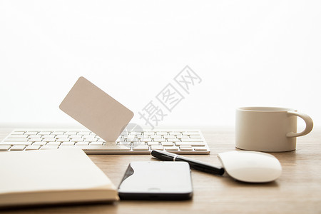 微信键盘素材商务桌面背景简洁留白背景