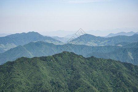 峰峦叠嶂重叠的山高清图片