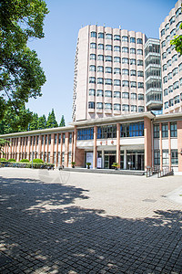 大学图书馆背景图片
