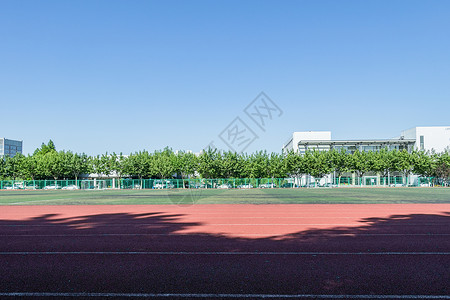 大学跑步校园操场跑道赛道背景