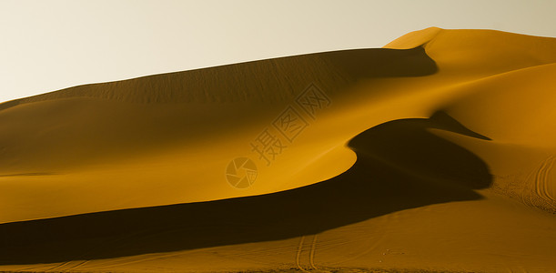 戈壁风光魅力曲线沙漠背景