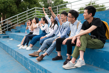 学姐校园人像照片背景