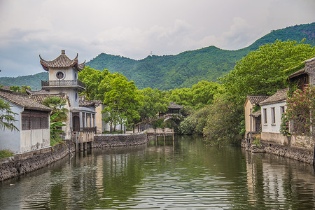 横店影视城背景图片