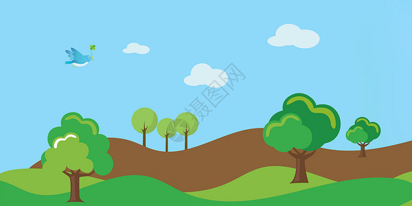草地环保背景背景图片