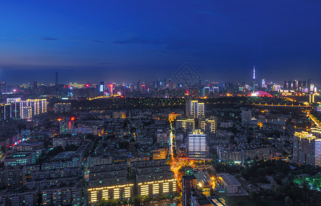 武汉城市夜景高清图片