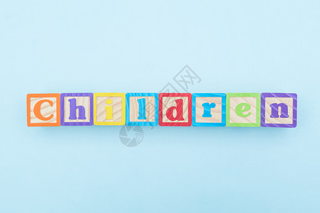 六一儿童节字母海报素材背景图片