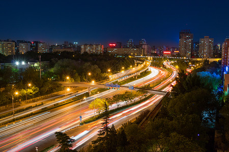 北京二环东直门桥背景