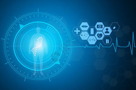 医疗科技背景图片
