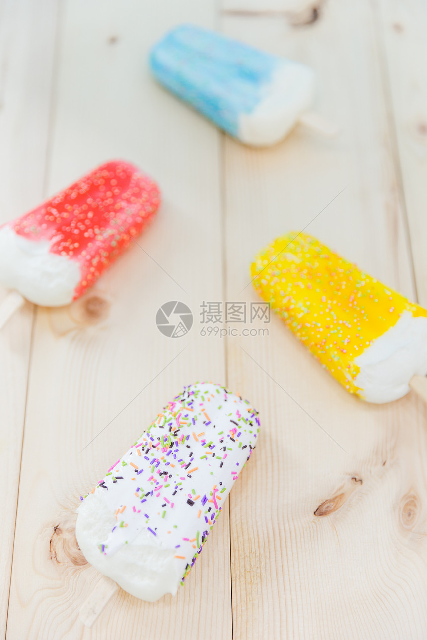 清新文艺夏日甜品雪糕图片