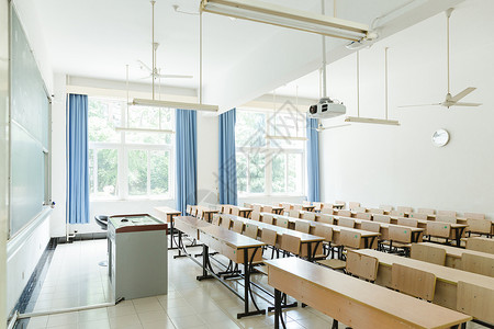 高考教室黑板校园设施大气文艺教室背景