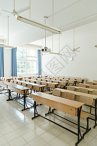 校园设施大气文艺教室背景图片