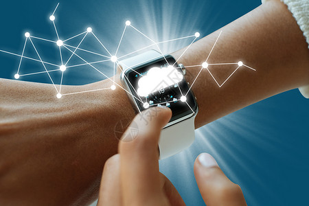 时尚科技的智能手表图片