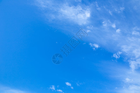 清新蓝天白云背景素材高清图片