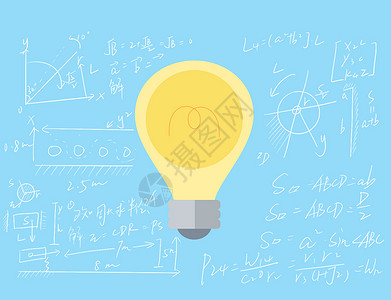 工业化学课化学环绕想法的灯泡设计图片