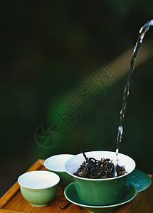 茶道绿色健康茶高清图片