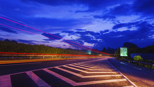 创意道路轨迹背景