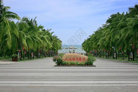 天涯海角景区海南三亚天涯海角背景