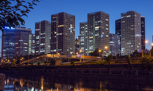 城市夜景图片