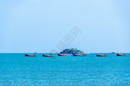 威海海水浴场威海银滩海滨背景