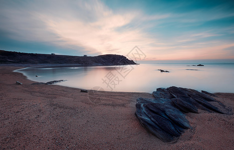 光门夕阳海角背景