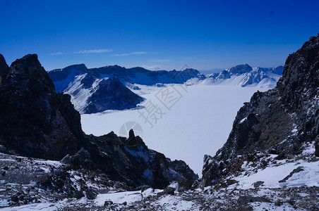 东升雪谷东北印象背景