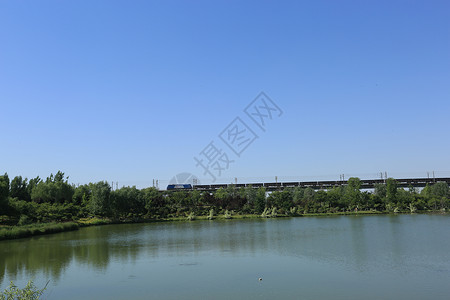 西安浐灞国家湿地公园高清图片