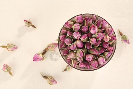 玫瑰茶玫瑰花蕾高清图片