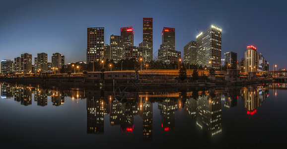 cbd夜景图片