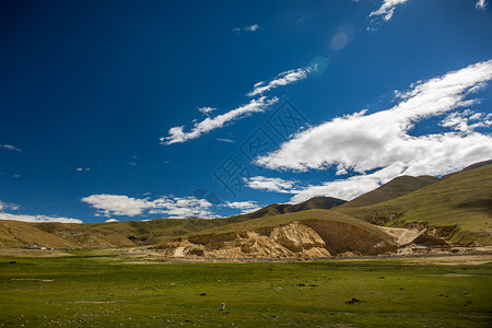 免费风景图片下载西藏天空的蓝天白云背景
