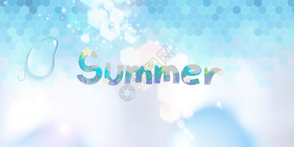 蓝色菱形背景夏天设计图片