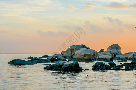 法郎浅滩珠海海岸-珠海渔女风景区海景背景