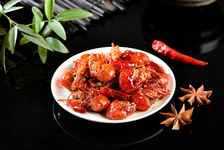 麻辣小龙虾日本菜谱高清图片
