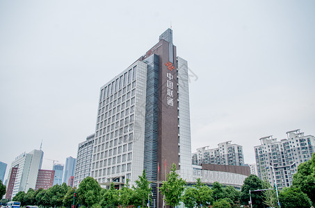中国联通大厦背景