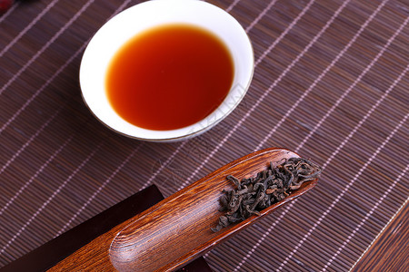 普洱茶原图背景图片