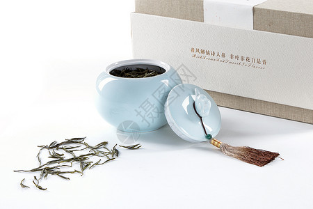 一组茶的产品静物摄影背景图片
