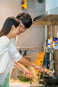 家人餐厅家居男女情侣生活背景