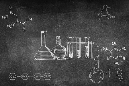 化学的世界酿酒老黑板高清图片