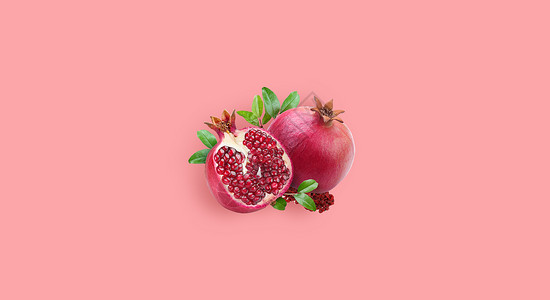 季节水果石榴设计图片