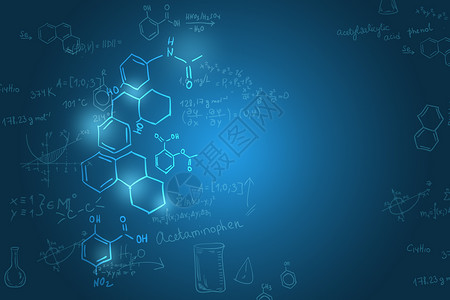 离子化合物数学化学背景素材设计图片