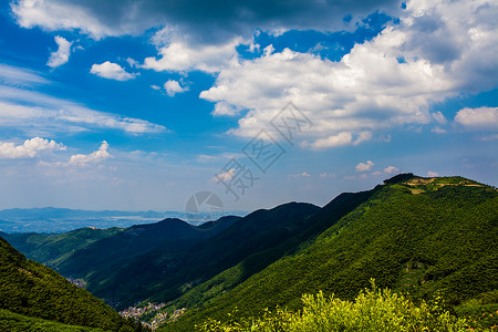 安顶山山脉风光背景