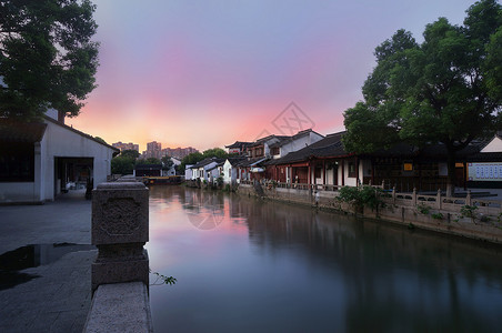 《姑苏水街》背景图片