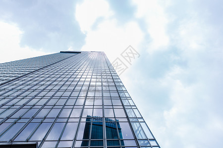 上海浦西大气商务大楼建筑背景图片