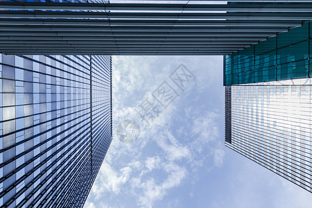 大气建筑空间上海浦西大气商务大楼建筑背景