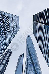 上海陆家嘴商业大气大厦高清图片