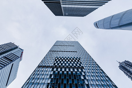 未来高楼上海陆家嘴商业大气大厦背景