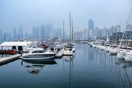 奥帆基地奥帆游艇码头背景