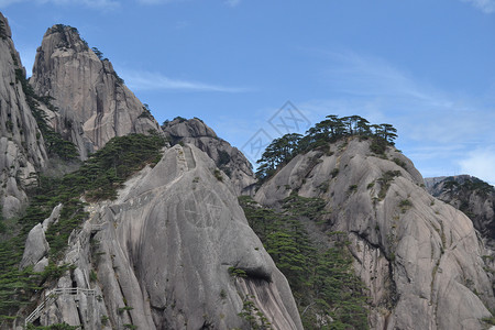 华山背景图片